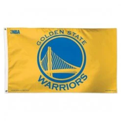 Caseys Distributing, Inc Golden State Warriors Deluxe 3x5 Flag