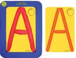 School Specialty Handwriting Without Tears Pre-Writing Roll-A-Dough Letters And Numbers Set, 4 X 6 In, Plastic
