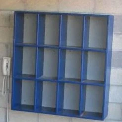 Jaypro Helmet Rack - 12 Helmet Capacity (3 Rows Of 4)