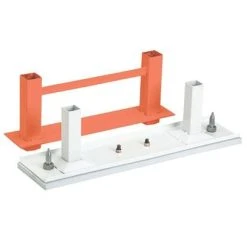 Douglas Hollywood Dual Stanchion Removable Pitcher's Rubber, 24" Official - Each