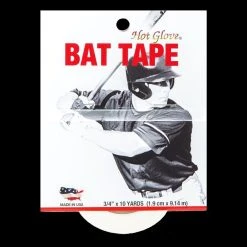 Hot Glove BAT Tape-White - Pack Of 6