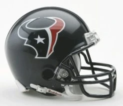 Caseys Distributing, Inc Houston Texans Replica Mini Helmet With Z2b Face Mask
