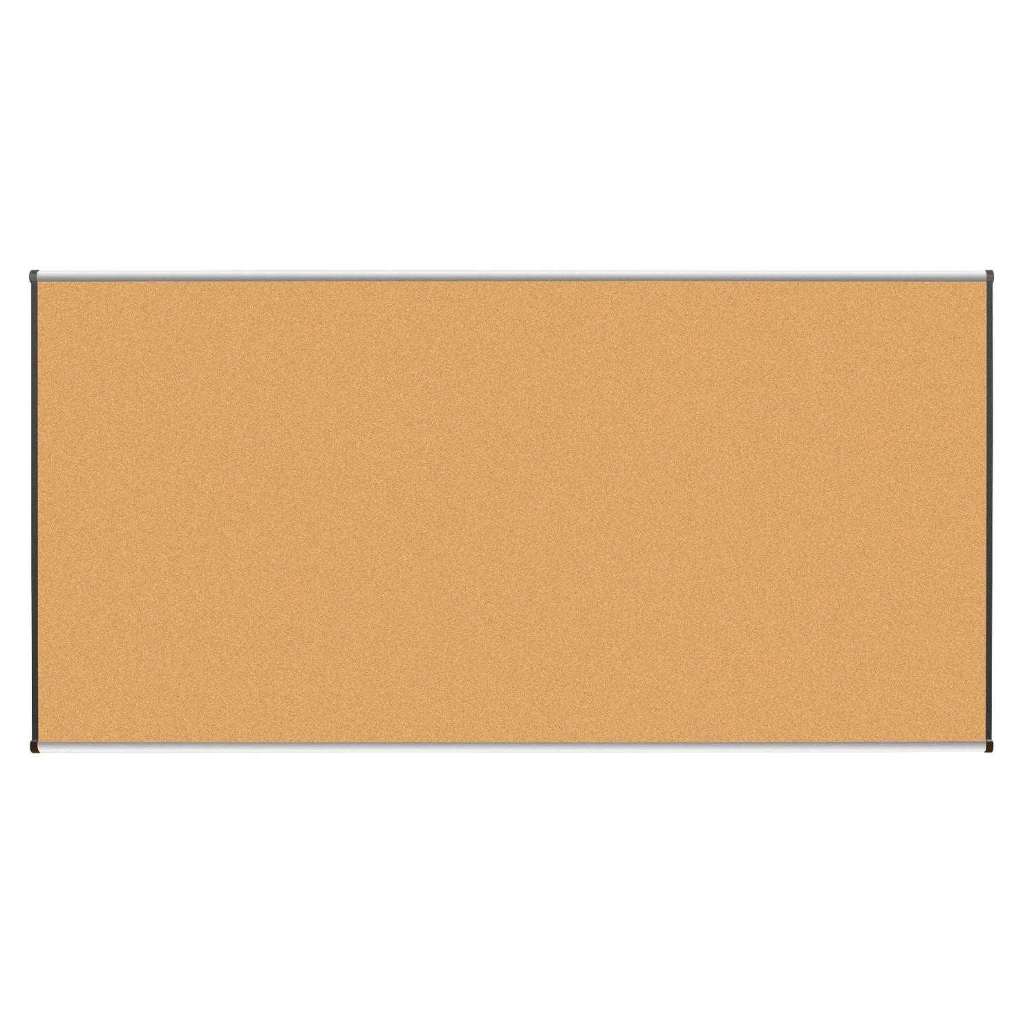 Lorell Natural Cork Board, 8 X 4 Feet, Satin Aluminum Frame