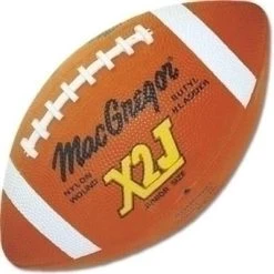 Macgregor X2j Junior Football-Rubber-Each