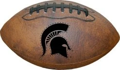 Caseys Distributing, Inc Michigan State Spartans Football-Vintage Throwback-9 Inches