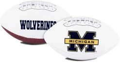 Caseys Distributing, Inc Michigan Wolverines Football Full Size Embroidered Signature Series
