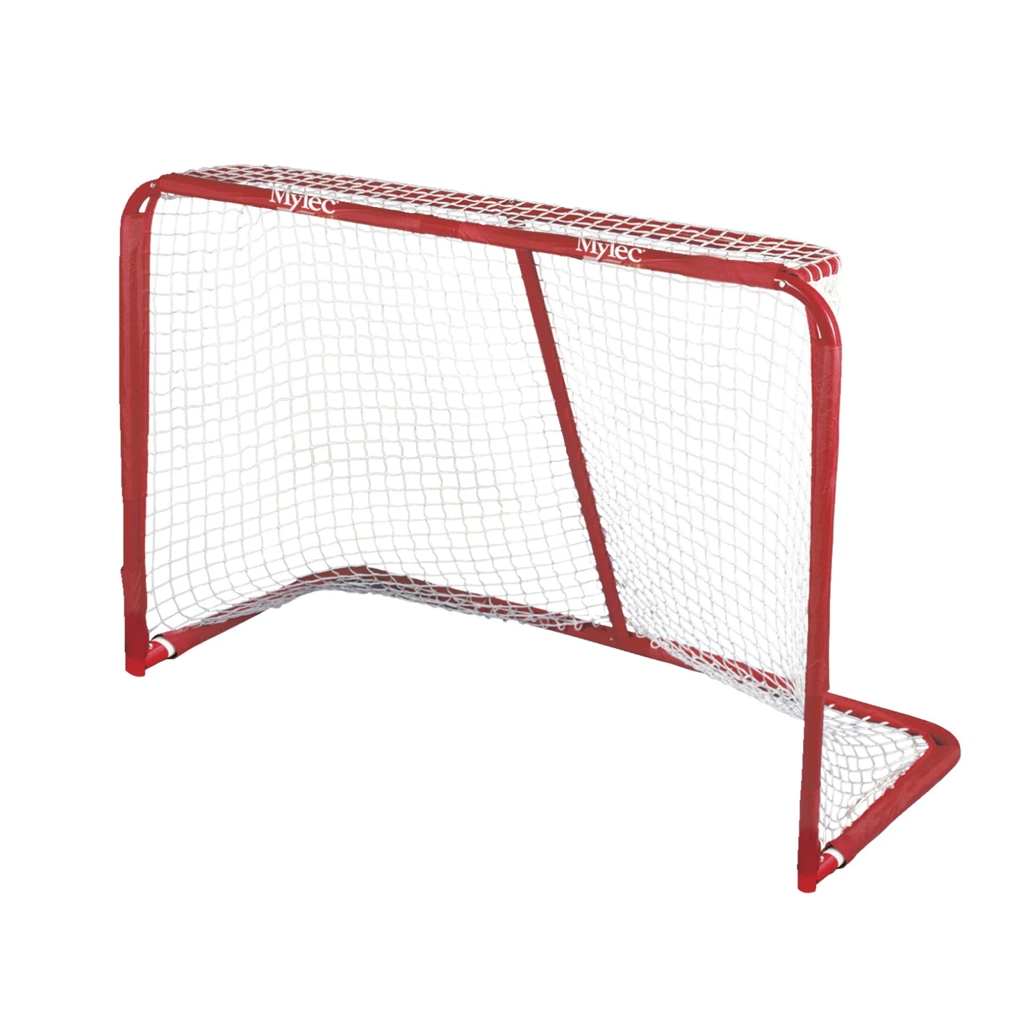 Mylec 78 X 48 X 33 Official Pro Steel Floor Hockey Goal, Red