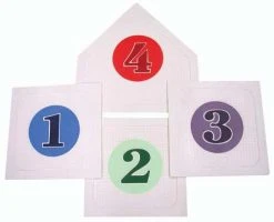Olympia Sports Numbered Poly Big Bases