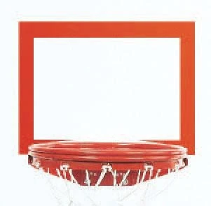 BISON INC Orange Replacement Backboard Shooters Square