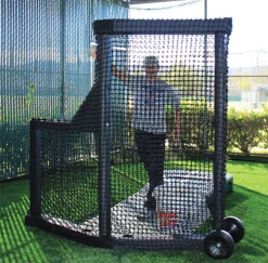 Sports Machines Pitching Machine Screen-Full "l" Baseball Screen