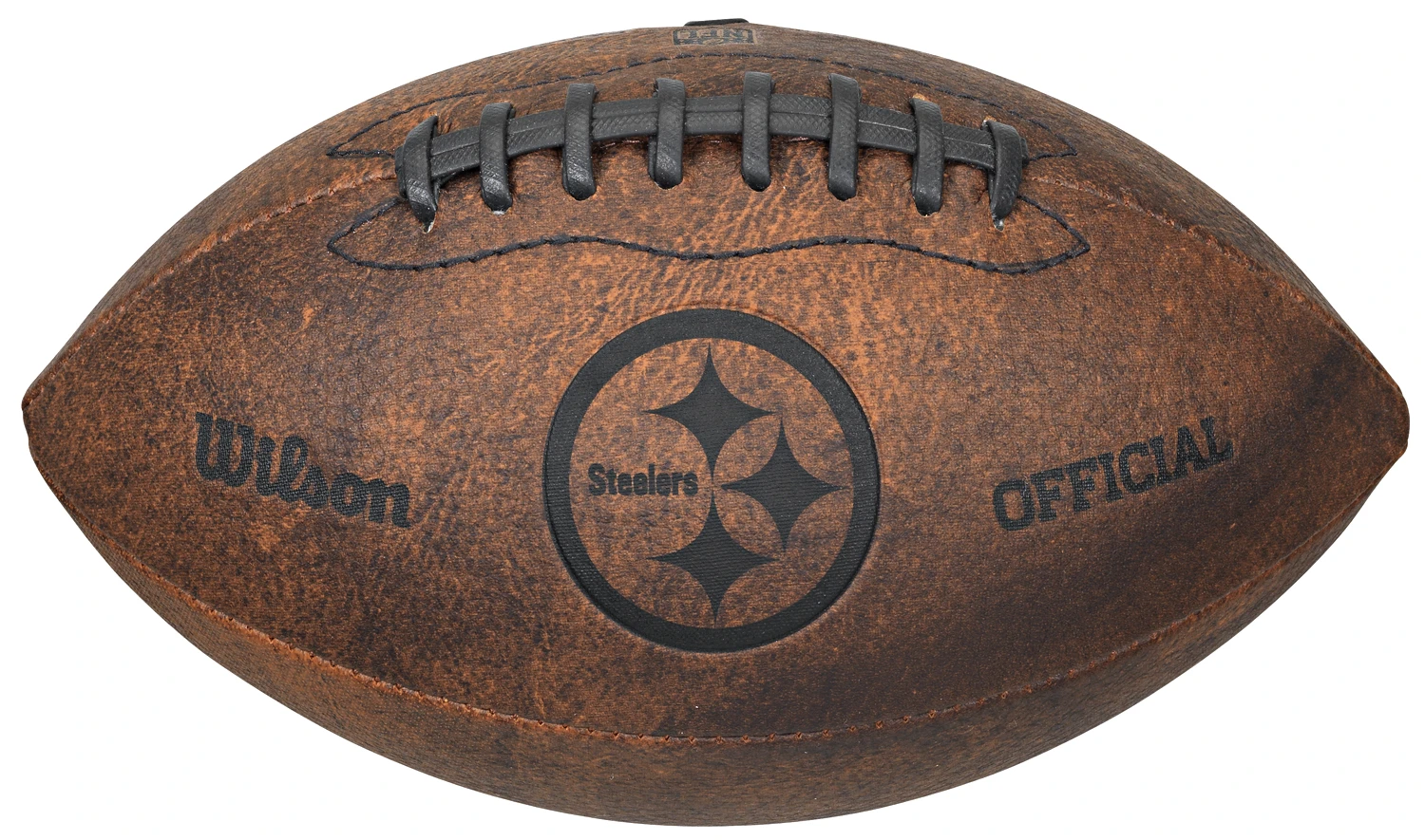 Caseys Distributing, Inc Pittsburgh Steelers Football-Vintage Throwback-9 Inches
