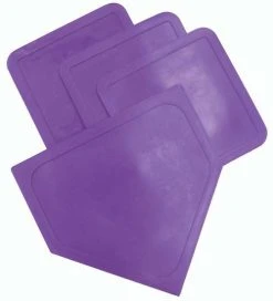 Olympia Poly Baseball Bases - Purple
