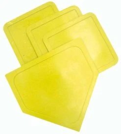 Olympia Sports Poly Baseball Bases - Yellow