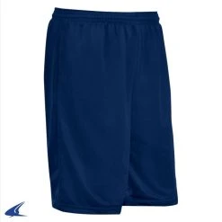 Champro Sports Polyester Micromesh Short - 7" Inseam Adult - Scarlet - Adult Xs