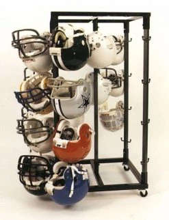 Kelpro Portable 40-Helmet Rack