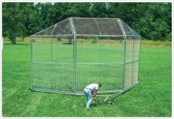 Sports Play Portable Baseball Backstop With Hood