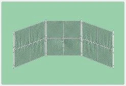 Sports Play Prefabricated Baseball/Softball Backstop