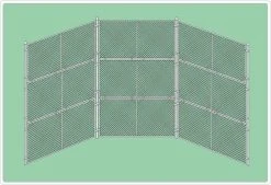 Sports Play Prefabricated Baseball/Softball Backstop