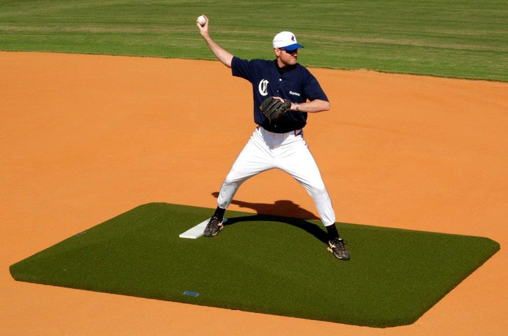 Trigon Sports Pro Game Mound (Green) - 8high