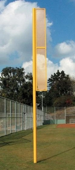Douglas Sports Professional Foul Poles 20' Above Ground W/12' Wings - Pair
