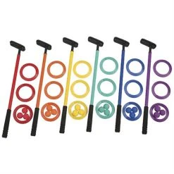Flaghouse Inc Rainbow Mini Golf Set