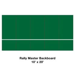 Douglas Sports Rally Master Backboard 10' X 20' - Vertical Or Sloped - Each