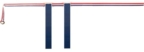 Olympia Rip Flag Adjustable Football Belts - Blue