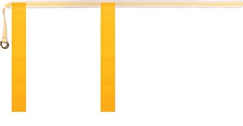 Olympia Rip Flag Football Belts - (12 Belts, 24 Flags) Medium - Yellow