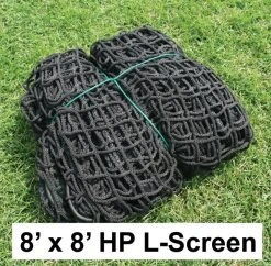 Douglas Sports L-Screen Replacement Slip-On Net 8' X 8' With Hip Protector - Each
