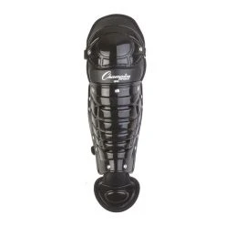 Champion Sports Single Knee Baseball Leg Guard Black