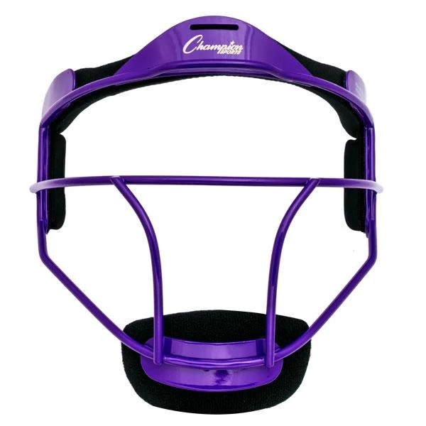 Champion Sports Softball Face Mask Adult Purple