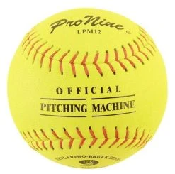 Sports Machines Softballs-Real Softballs-Lpm-12 With Low Kevlar Seams-6 Dozen Box