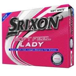 Sportsman's Supply Inc Srixon 2021 Soft Feel Lady Golf Ball Soft White-Dozen