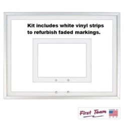 FirstTeam Re-Striping Kit For 54" Acrylic Backboards
