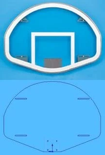 LASteelCraft Tempered Glass Fan Backboard