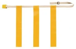 Olympia Sports Triple Threat Flag Football Belt - Small - Yellow