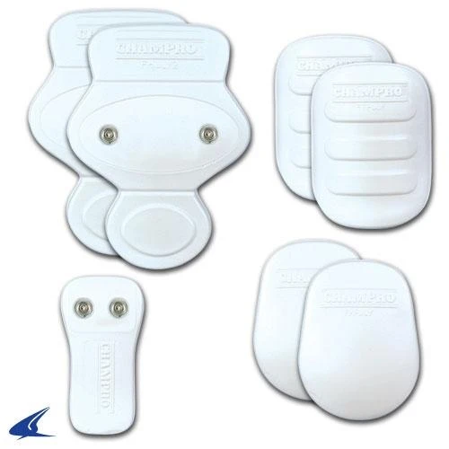 Champro Sports Ultra Light 7-Piece Pad Set With Sliding Snaps - Youth