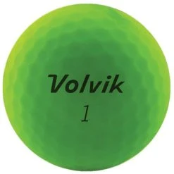 Sportsman's Supply Inc Volvik 2020 Vivid 3 Pc Golf Balls Matte Green