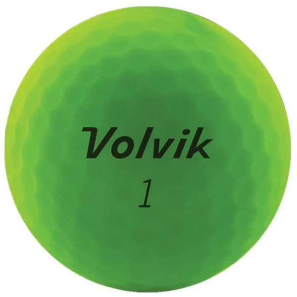 Sportsman's Supply Inc Volvik 2020 Vivid 3 Pc Golf Balls Matte Green
