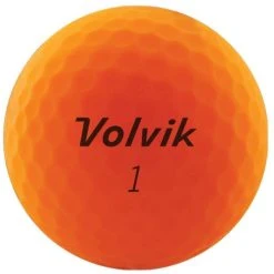 Sportsman's Supply Inc Volvik 2020 Vivid 3 Pc Golf Balls Matte Orange