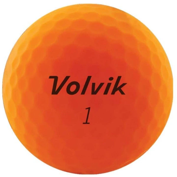 Sportsman's Supply Inc Volvik 2020 Vivid 3 Pc Golf Balls Matte Orange