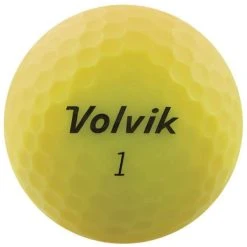 Sportsman's Supply Inc Volvik 2020 Vivid 3 Pc Golf Balls Matte Yellow
