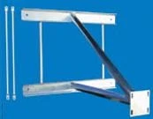 LASteelCraft Wall Mount Extension For Rectangle Boards 6 Feet Ext.