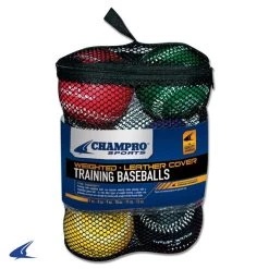 Champro Sports Weighted Training Baseballs - Team Set