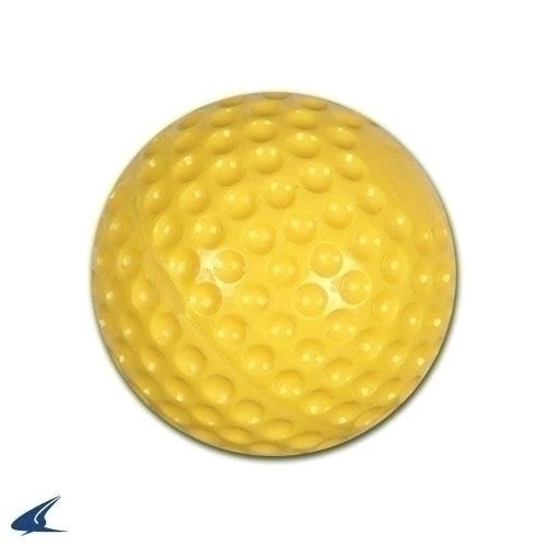 Champro Sports Yellow - Dimple Molded Baseball - Harder Cover