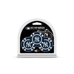 Caseys Distributing, Inc New York Yankees Golf Chip With Marker 3 Pack