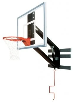 BISON INC Zip Crank Adjustable Glass Basketball Shooting Station
